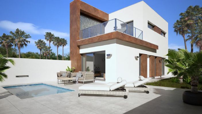 En venta Villa pareada de nueva construcción, Daya Nueva, Alicante, Comunidad Valenciana, España