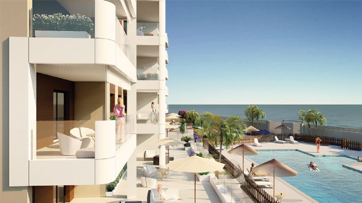 En venta Apartamento en primera línea de playa de nueva construcción, Pilar de la Horadada, Alicante, Comunidad Valenciana, España