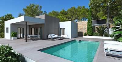 En venta Villa independiente moderna, Pedreguer, Alicante, Comunidad Valenciana, España