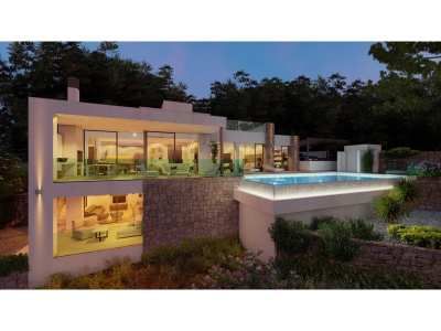 En venta Villa independiente moderna de nueva construcción, Benissa, Alicante, Comunidad Valenciana, España