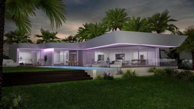 En venta Villa independiente de lujo de nueva construcción, Benissa, Alicante, Comunidad Valenciana, España