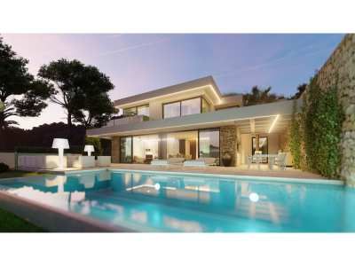 En venta Villa independiente moderna de nueva construcción, Moraira, Alicante, Comunidad Valenciana, España