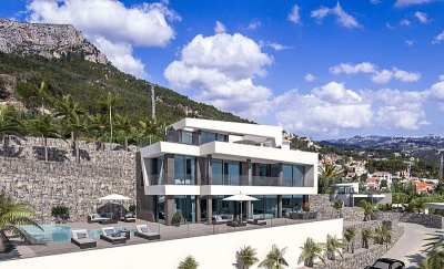 En venta Villa independiente de lujo de nueva construcción, Calpe / Calp, Alicante, Comunidad Valenciana, España